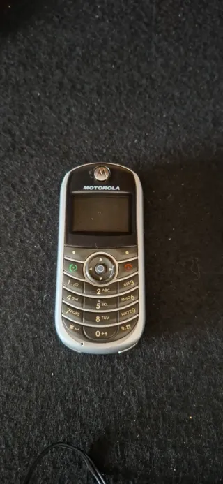 Telefono Motorola grigio/argento