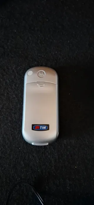 Telefono Motorola grigio/argento