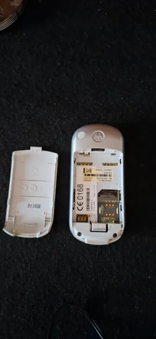 Telefono Motorola grigio/argento