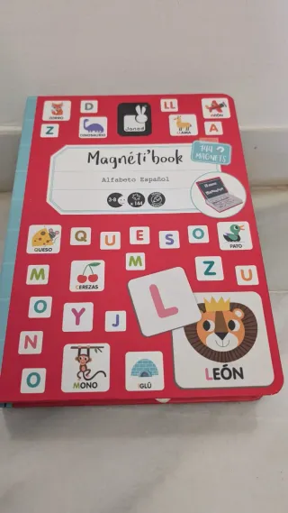 Libro de Imanes Janod Magneti'book