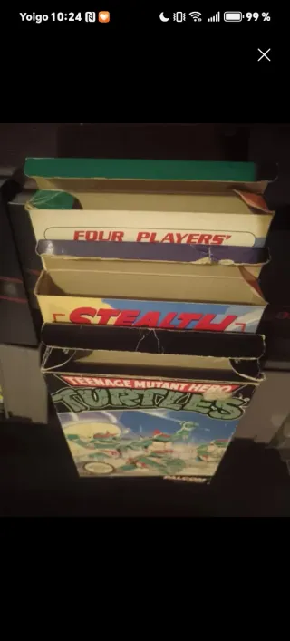 Nintendo Teenage Mutant Hero Turtles NES Tortugas