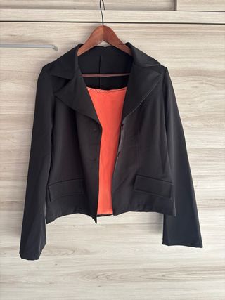 Blazer y top de mujer talla M