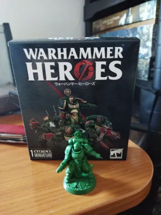 Warhammer Heroes Sgto Ángeles Oscuros kill team