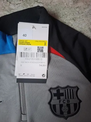 Sudadera FC Barcelona Niño Talla S Nueva