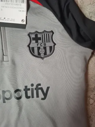 Sudadera FC Barcelona Niño Talla S Nueva