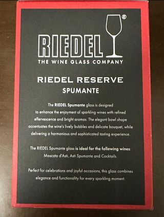 RIEDEL RESERVE : N.08 CALICI SPUMANTE / COCKTAIL