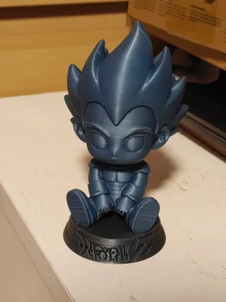 Figura Vegeta Chibi Impresión 3D