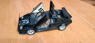 Lote 4 coches metal a escala