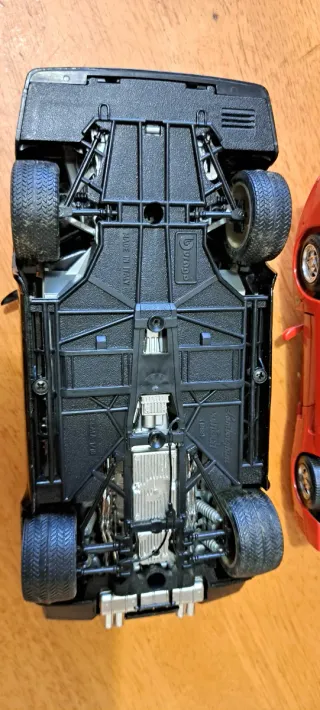 Lote 4 coches metal a escala