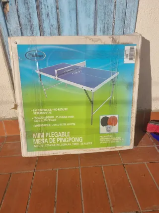 Mesa Ping Pong Plegable Bollinger