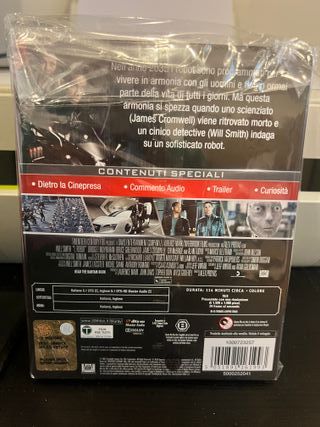 Io, Robot Steelbook Blu-ray Will Smith