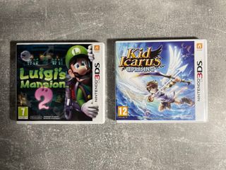 Giochi Nintendo 3DS: Luigi's Mansion 2 e Kid Icarus