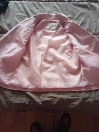 Chaqueta rosa talla 14-16