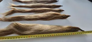 Lotes de Mallas de Pelo Natural Castaño