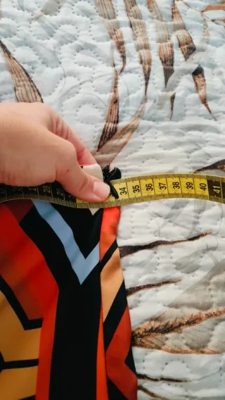 Pantalón Palazzo Estampado Geométrico