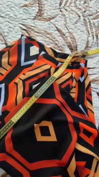 Pantalón Palazzo Estampado Geométrico