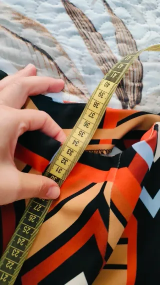 Pantalón Palazzo Estampado Geométrico