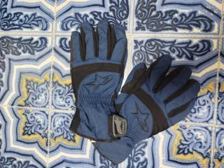 Guantes Alpinestars Azul y Negro