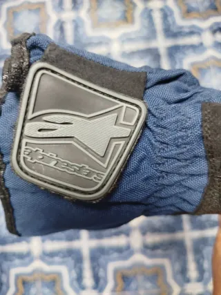 Guantes Alpinestars Azul y Negro