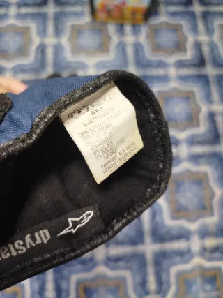 Guantes Alpinestars Azul y Negro