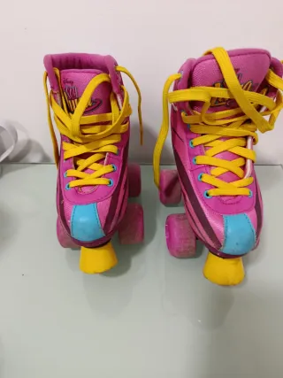 Patines Talla 30/31 + Protecciones + Mochila