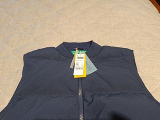 Chaleco Benetton Hombre Azul Talla S