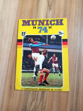 Álbum Munich 74 EF