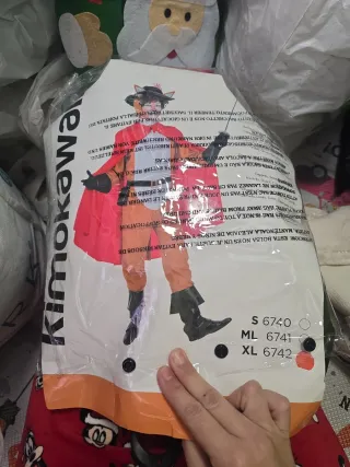 Disfraz Gato con Botas Kimokawa Adulto