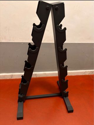 Soporte Mancuernas Negro