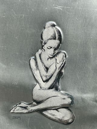 Quadro Vettor Cassinari donna nudo