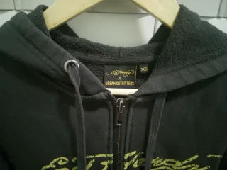 Sudadera Ed Hardy Talla XS Negra Multicolor