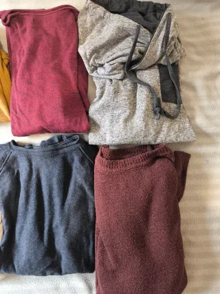 LOTE JERSEYS, CHAQUETA SUDADERA Hombre