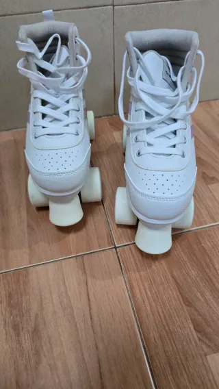 Patines blancos talla 38