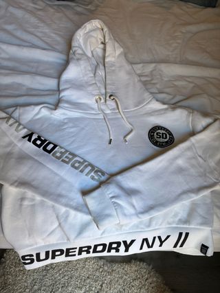 Sudadera Superdry NY Blanca
