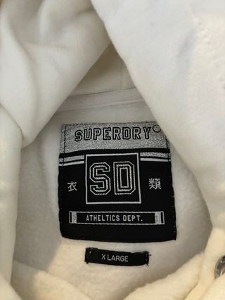 Sudadera Superdry NY Blanca