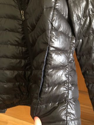 Plumas ligero negro talla L