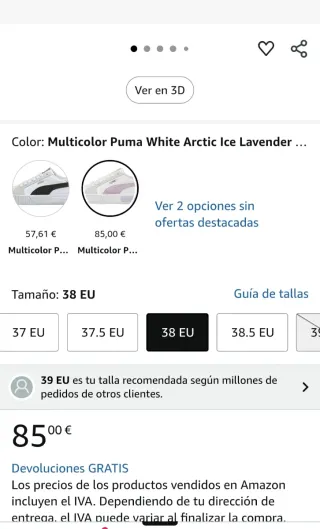 Zapatillas Puma Cali Star Mujer