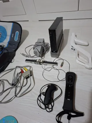 Consola wii con accesorios