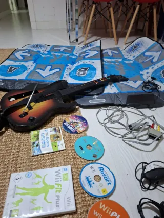 Consola wii con accesorios