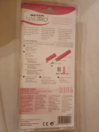 Lima de uñas eléctrica BETER Nail Trio