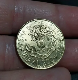 200 Lire Commemorative Italia