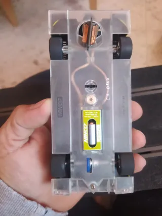 Coche Slot Ninco Acura LMP2 lightning Negro/Azul