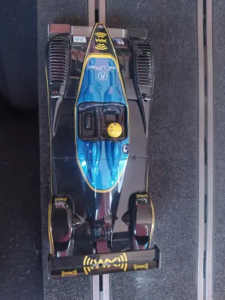Coche Slot Ninco Acura LMP2 lightning Negro/Azul