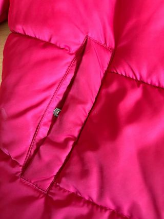 Anorak acolchado rojo Stradivarius