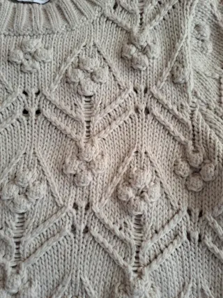 Jersey Zara Invierno Beige