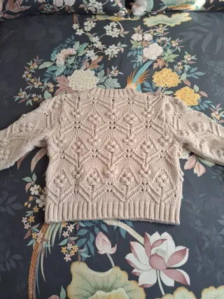 Jersey Zara Invierno Beige