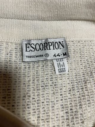 Falda Escorpión Talla 42 Beige