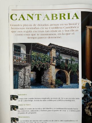 18 patrones punto de cruz casa típicas