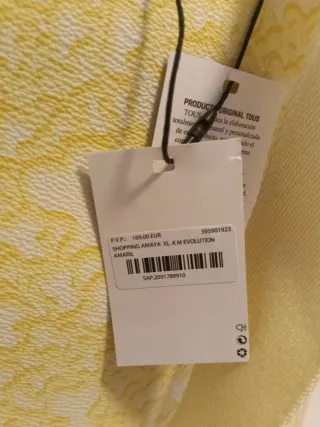 Bolso Tous Amarillo Nuevo