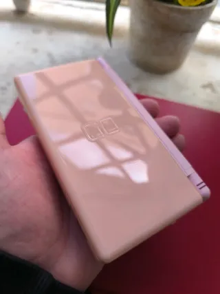 Nintendo DS Lite Rosa con scatola originale e giochi